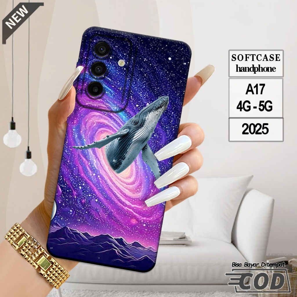 เคส Samsung Galaxy A17 5G 2025 - เคส Samsung A17 4G 2025 _ เคสซิลิโคนสีดําใสยืดหยุ่น