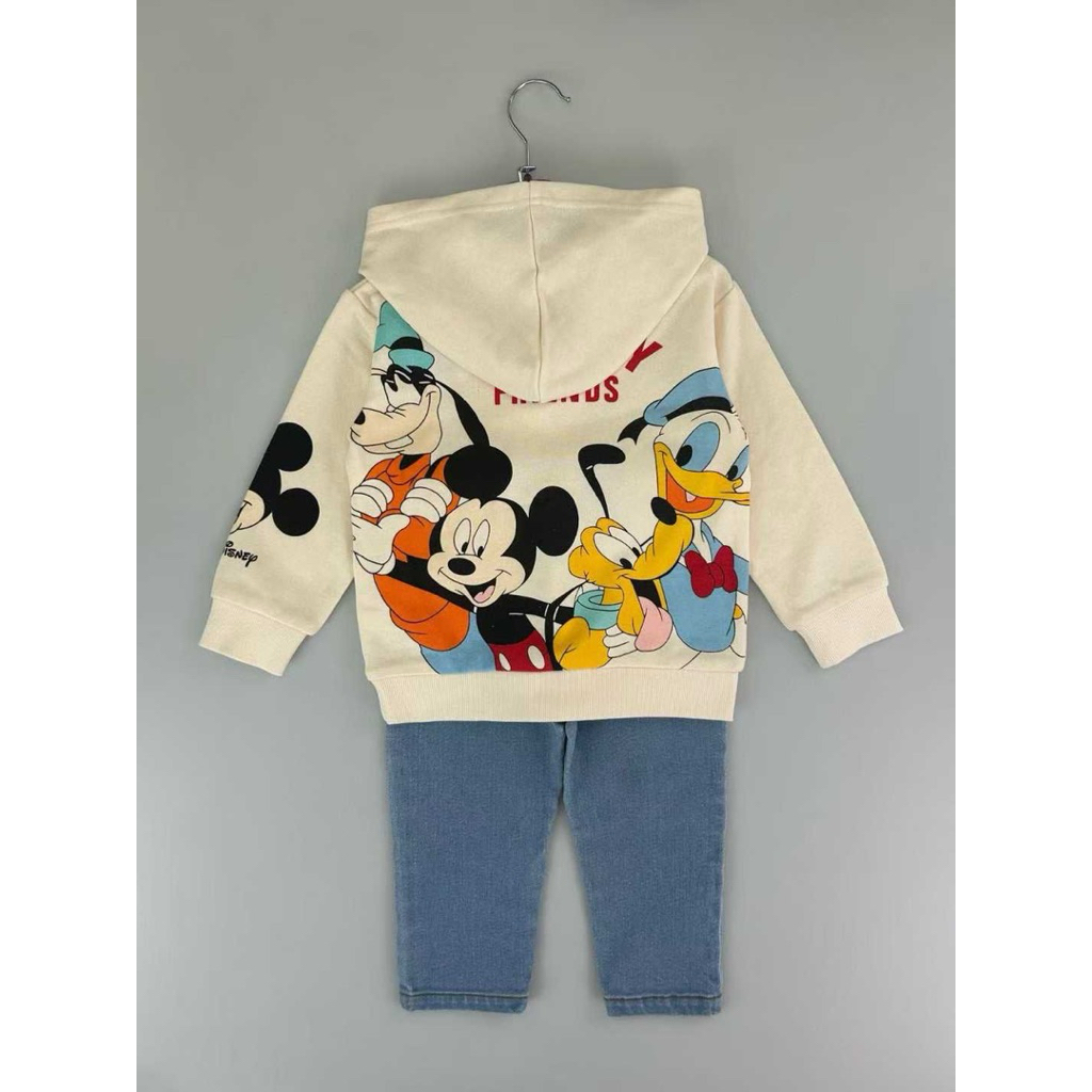 ชุดเสื้อกันหนาว Mickey kiabi สําหรับทุกเพศ