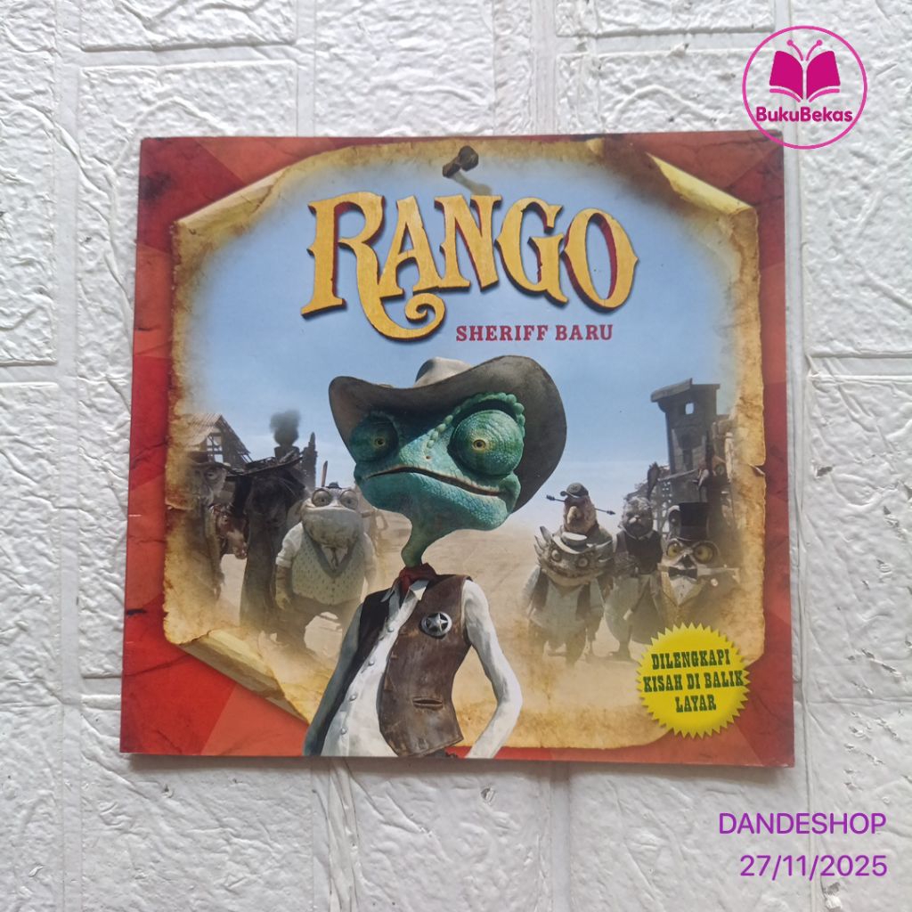 Rango นายอําเภอ New - หนังสือนิทานเด็กมือสองก่อนรัก