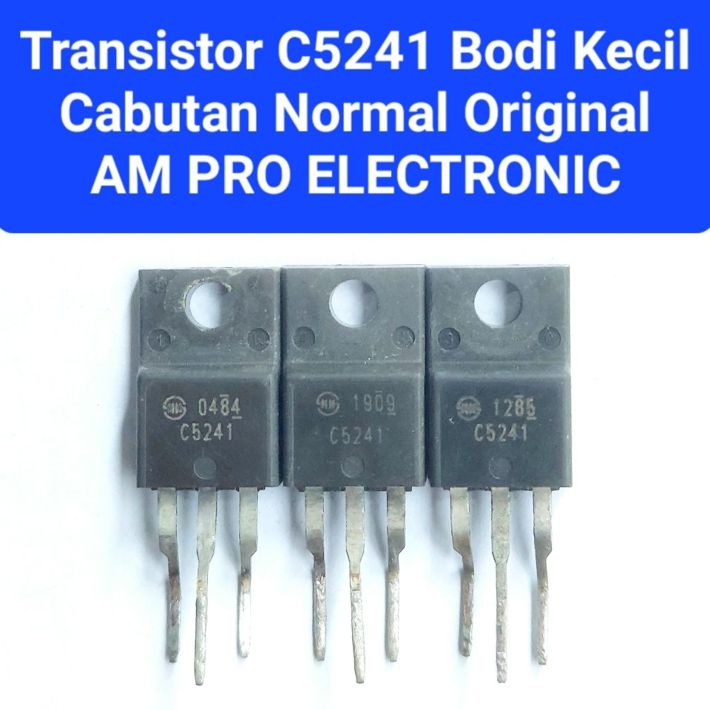 ทรานซิสเตอร์ C5241 Cabut Tr c 5241 ตัวเล็กดั้งเดิม