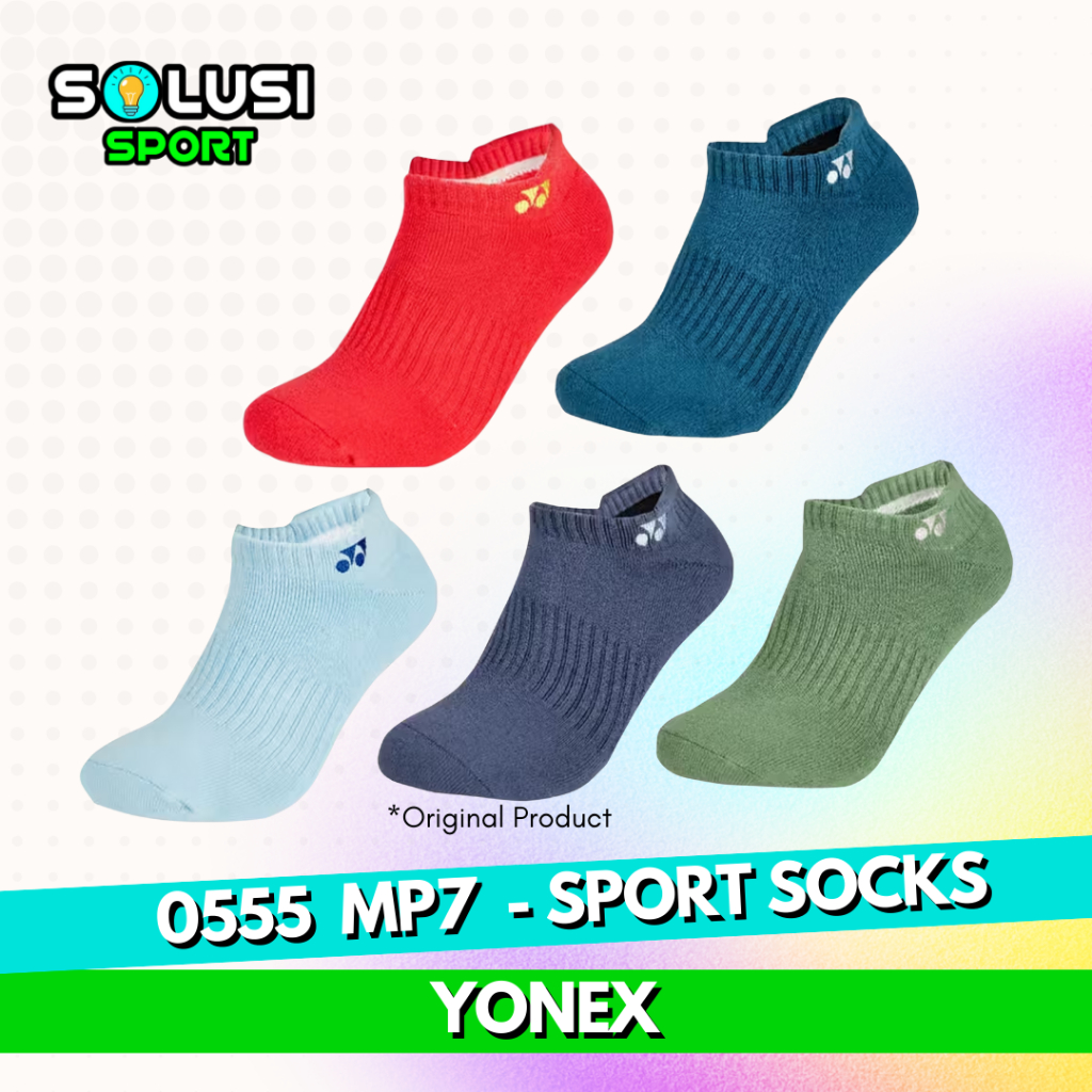 Yonex 0555 MP7 ถุงเท้ากีฬา Tennis Badminton Padel Pickleball ต้นฉบับ