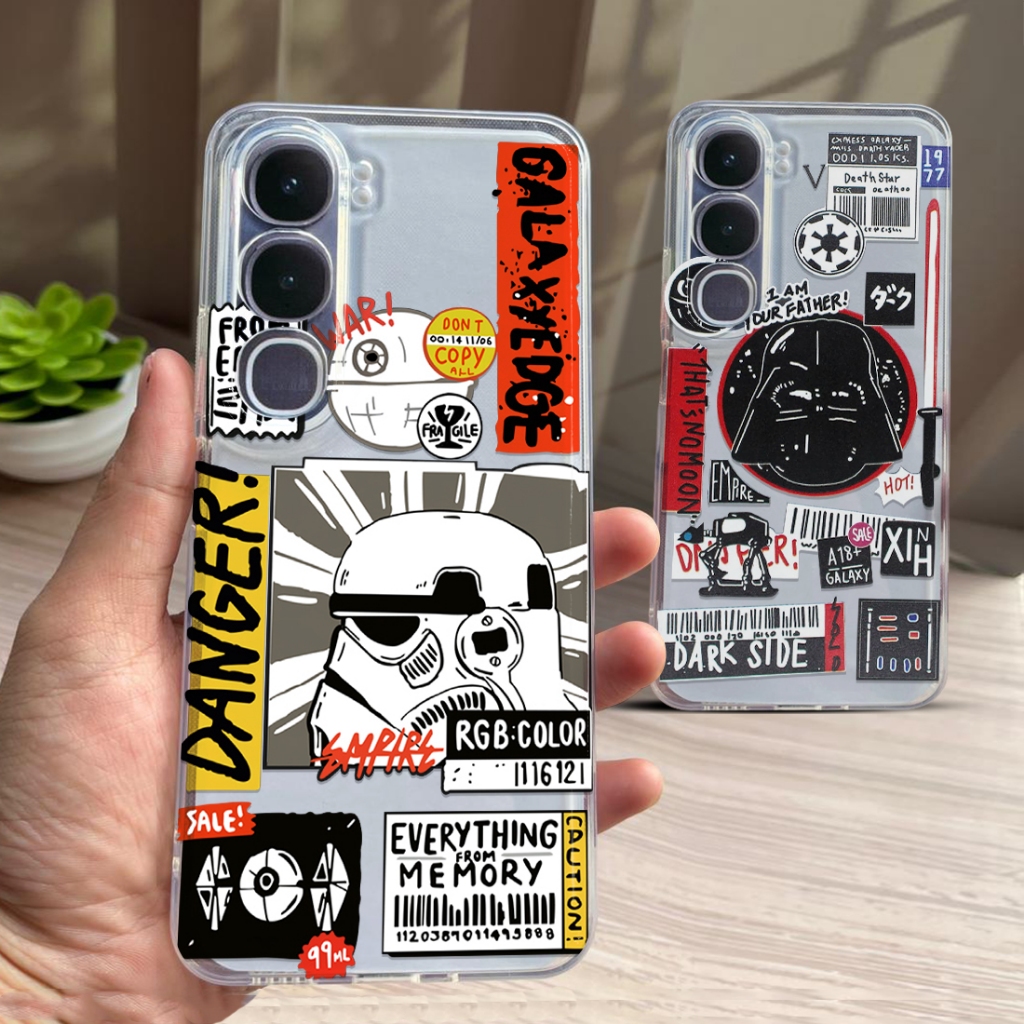 HP (Q12) Softcase Glossy Clear Case สําหรับ Vivo Y21D Y21S Y21 ล่าสุด - เคสโทรศัพท์ TPU กันน้ําล่าสุ