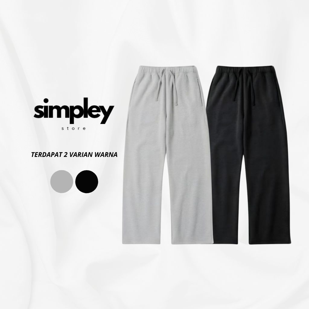 กางเกงวอร์ม Culottes หลวม Baggy สําหรับผู้ชายและผู้หญิง