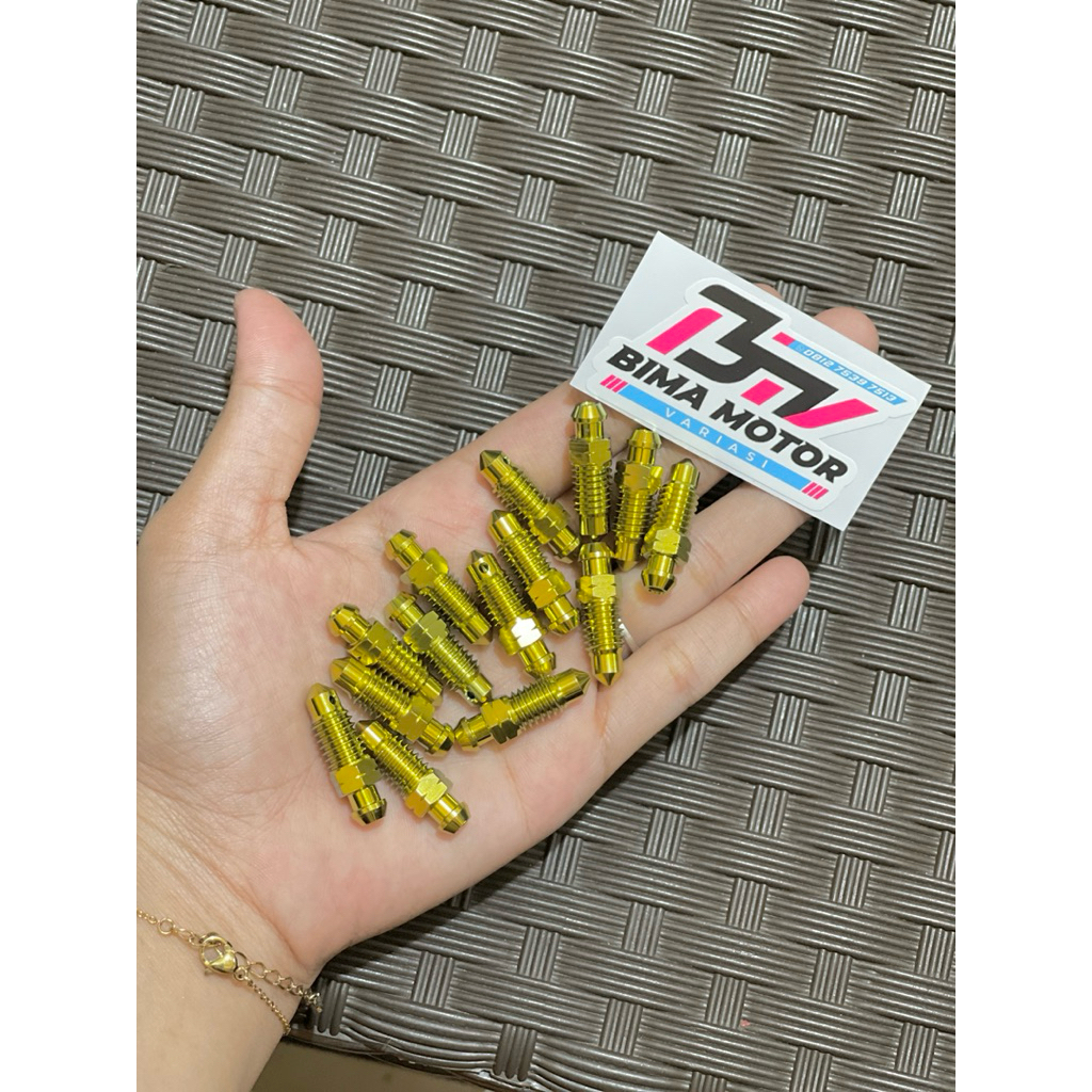 M8 AIR NEPEL TITANIUM BOLT