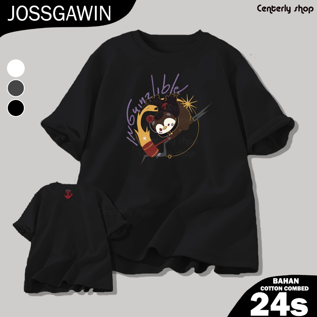 KATUN เสื้อยืด thaienthu Guinzly Joss gawin Thailand Cotton Combin 24s Unisex oversize GMM fandom