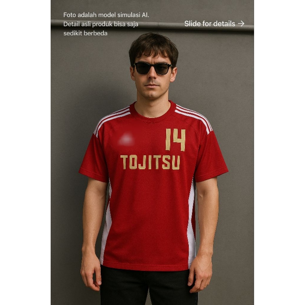 AD**AS T0J1T5U FC 01 เสื้อไซส์ M เหมาะกับ L (P68 x L55)