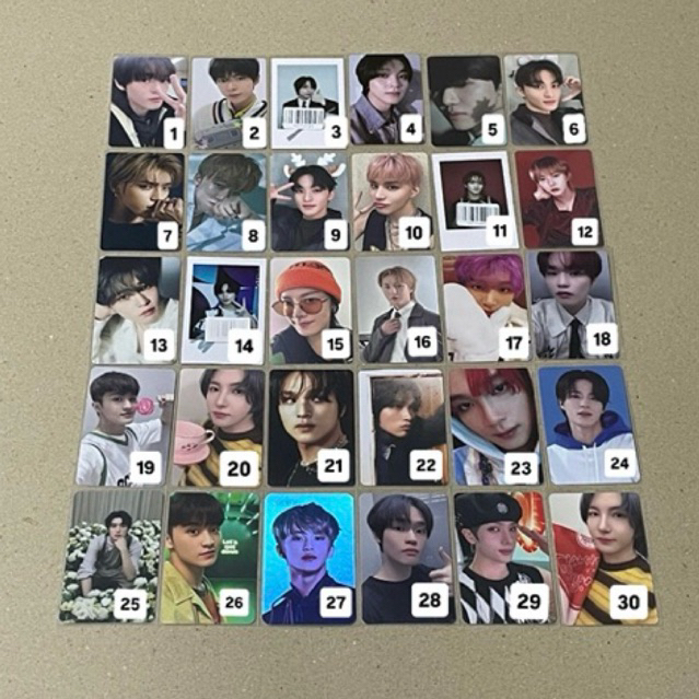 Photocard Official NCT 127 NCT Dream NCT Wish WayV เริ่มต้นจาก 5k - 35k Part - 5