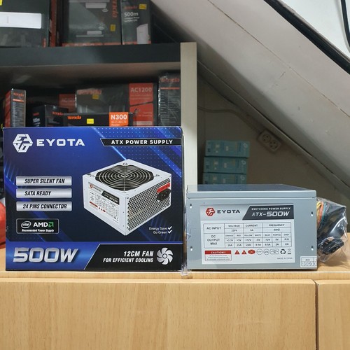 แหล่งจ่ายไฟ Eyota 500W / PSU คอมพิวเตอร์ 500 วัตต์