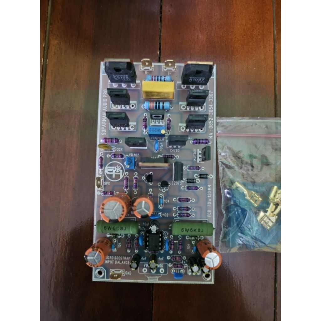 MICRO BOOSTRAP TEF BIAS SERVO PLUS INPUT BALANCE OM BAWOR WOR