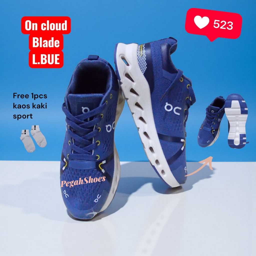 รองเท้าวิ่งผู้ชาย OC BLUE DARK GREY
