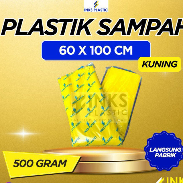 YELLOW TASH BAG 60x100 MEDICAL TLASH BAG