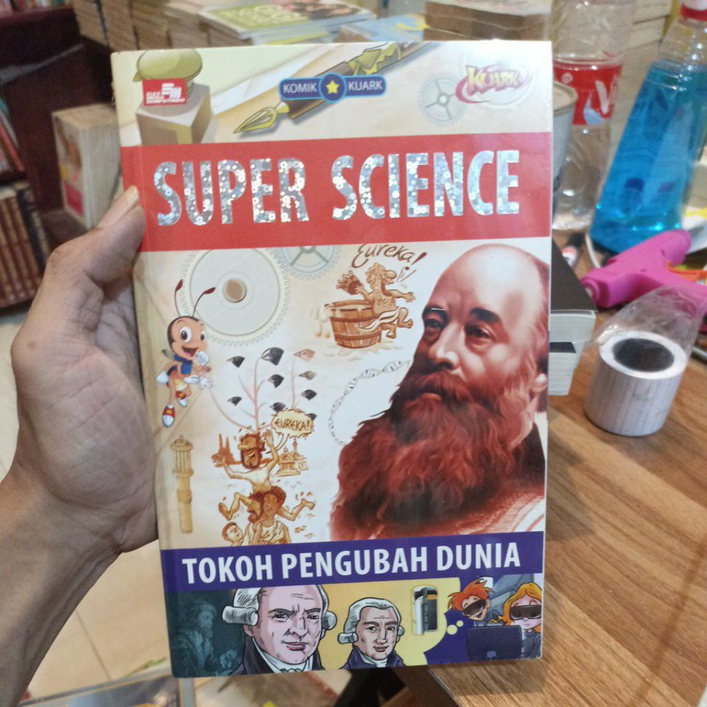 Kuark Super Science Comic World Changer Figures - หนังสือเด็ก Dialectic