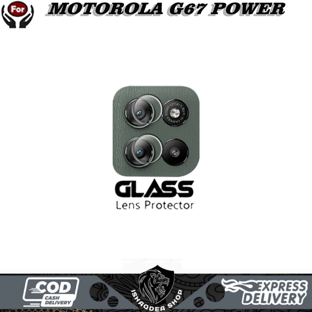 TEMPERED GLASS CAMERA MOTOROLA G67 G57 POWER 5G SCREEN PROTECTOR