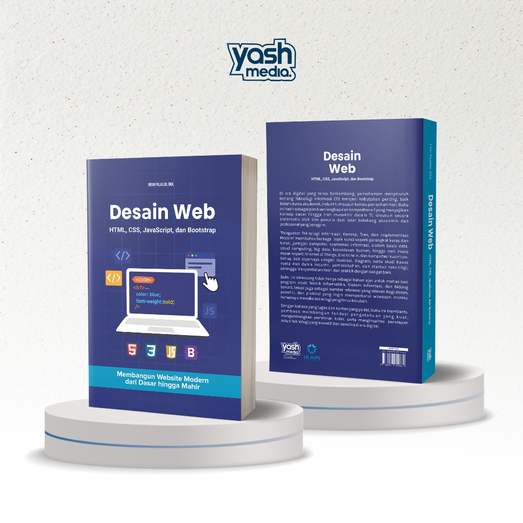 การออกแบบเว็บ: HTML, CSS, Java Script, และ Bootstrap (2025) - Irfan Palloi, Diana Yusuf, Suipto, Mar