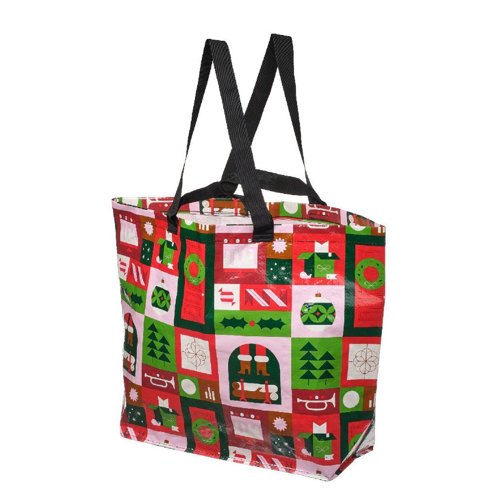 กระเป๋าเก็บของ หลากสี 45x45 ซม. ปริมาตร 36 ลิตร