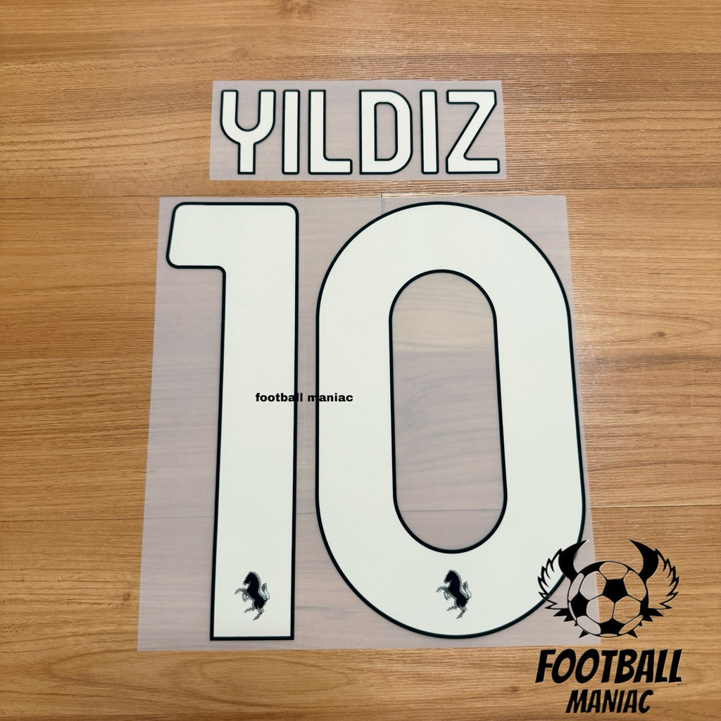 Original Juventus 3rd 2025/2026 Yildiz 10 Nameset