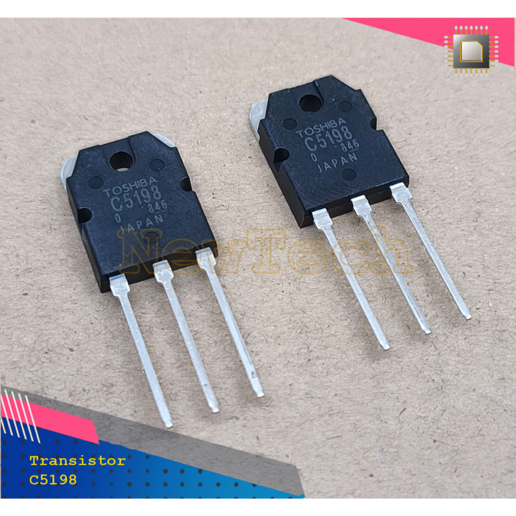 ทรานซิสเตอร์ C5198 2SC5198 2SC C 5198 Tr เพาเวอร์แอมป์ TOA