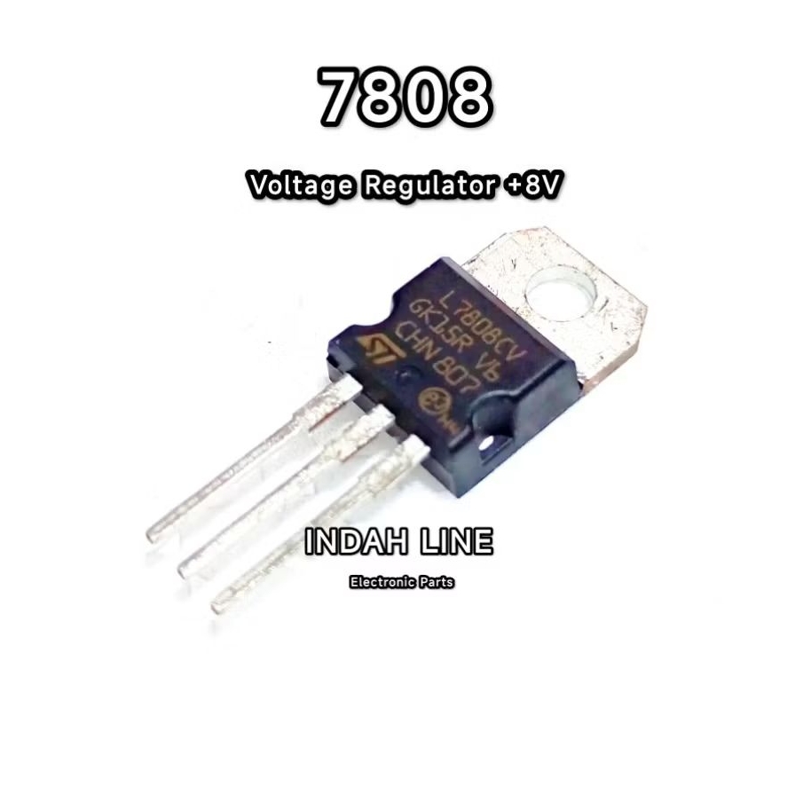 7808 L7808 L7808CV LM7808 AN7808 เครื่องปรับแรงดันไฟฟ้า IC + 8 โวลต์