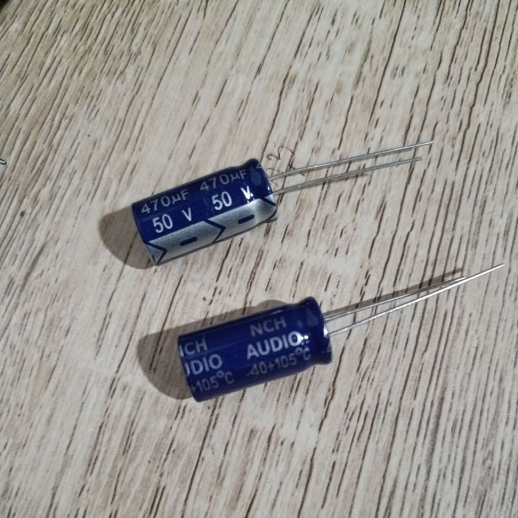 เสียง Elco 470uf 50v NCH