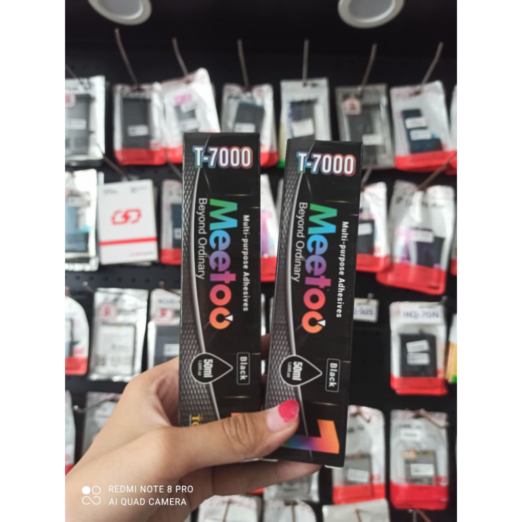 MEETOO LCD ADHESIVE GLUE (T-7000 BLACK 15ML 50ML) - (B-7000 TRANSPARENT 15ML 50ML) พลังที่แข็งแกร่ง
