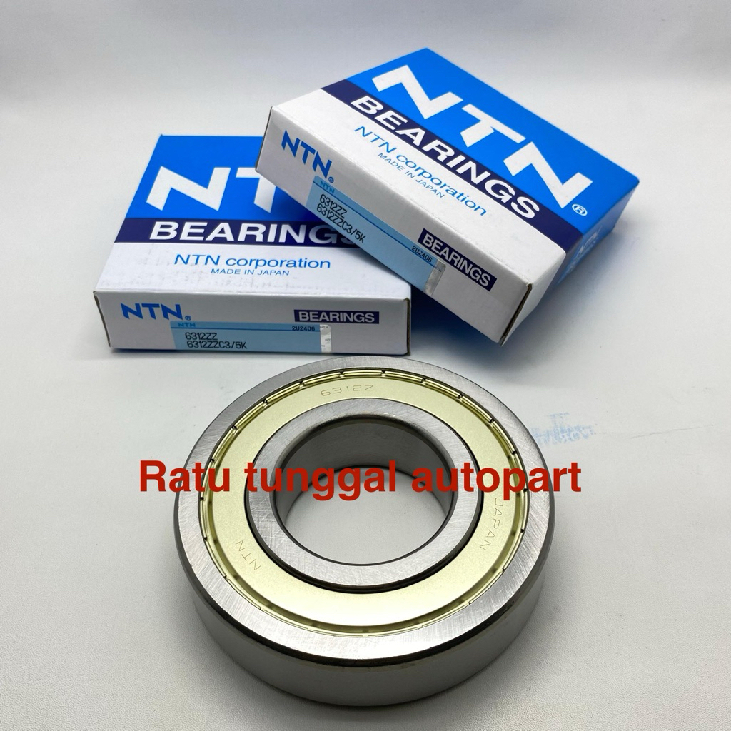 BEARING 6312 ZZ NTN 6312ZZ NTN IRON CAP