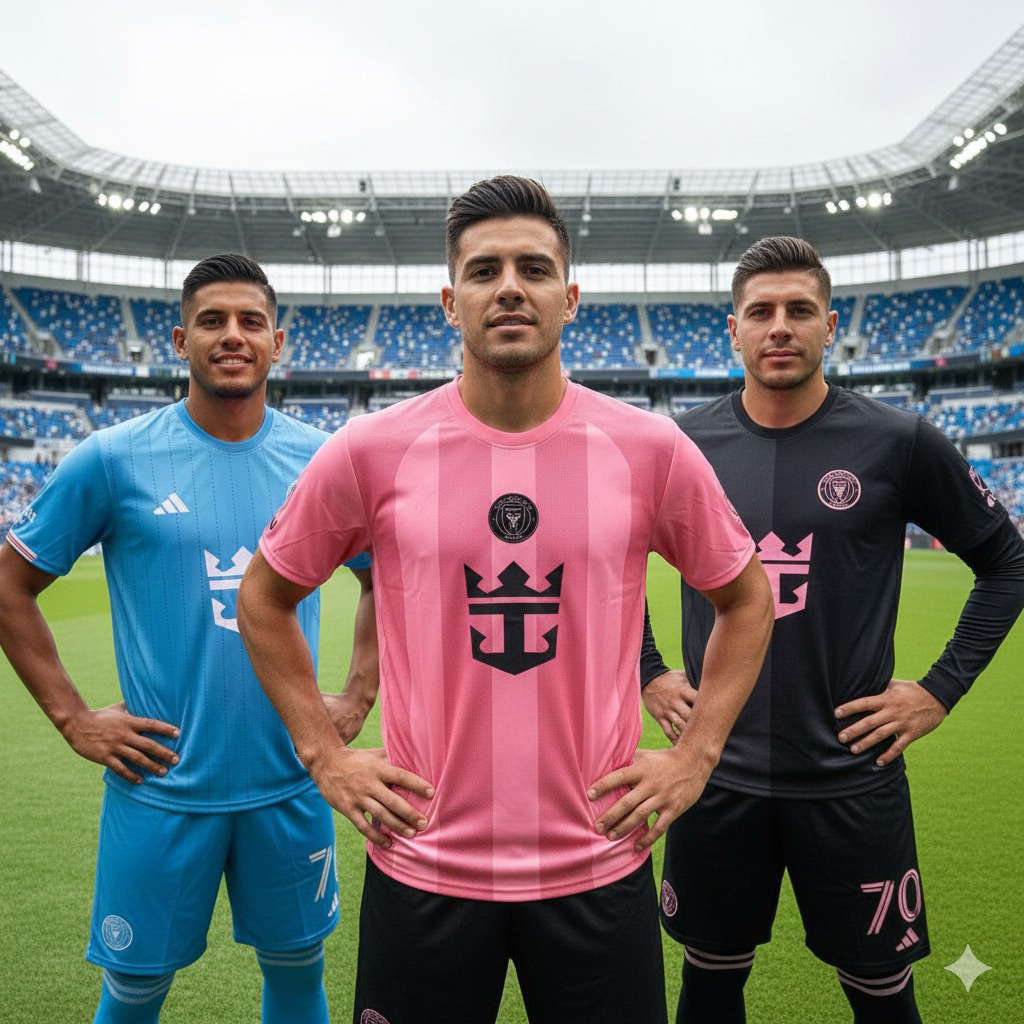 เสื้อฟุตบอลผู้ใหญ่ Inter Miami Messi ทุกขนาด