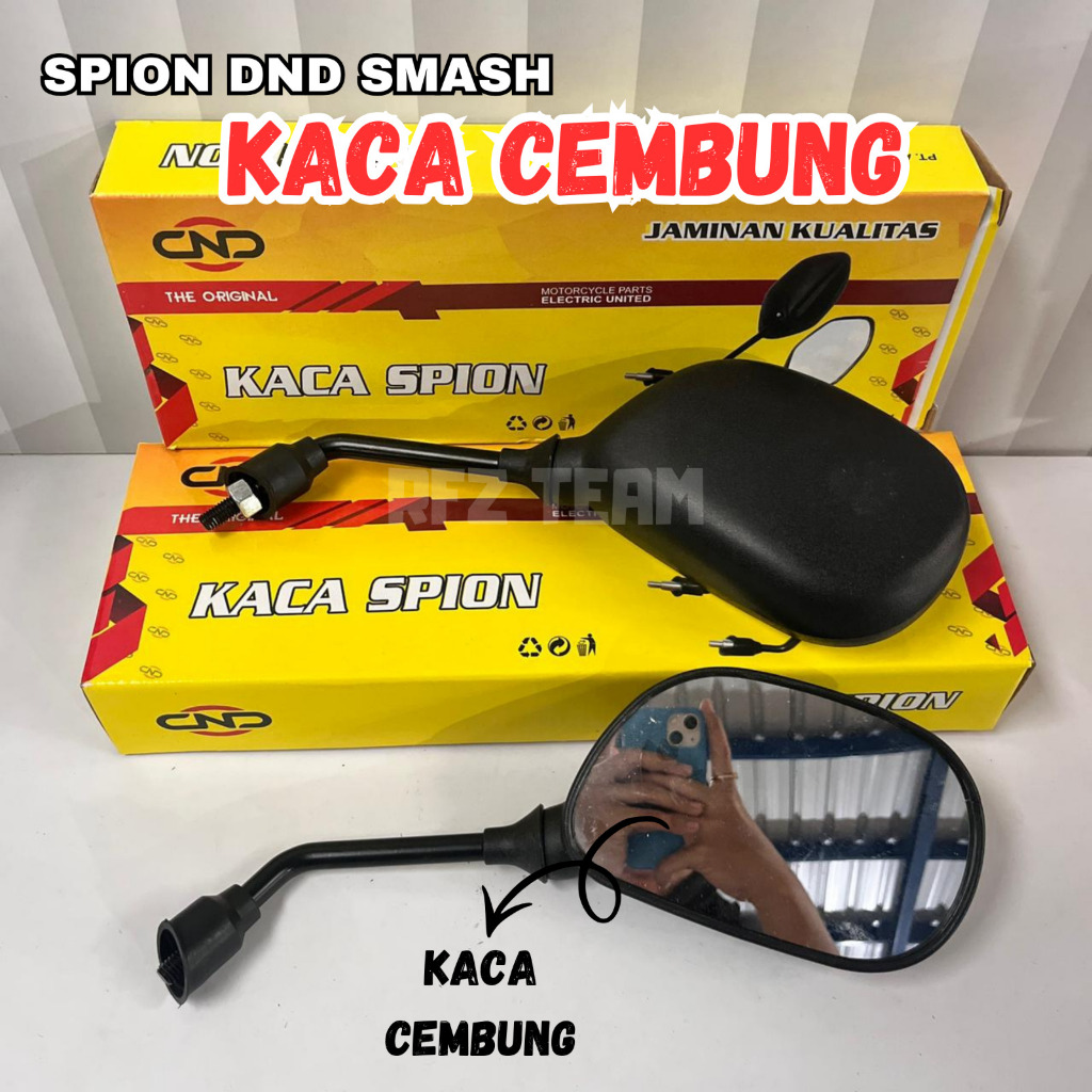 กระจกมาตรฐาน DND Smash Suzuki Spin Skywave Hayate Nex กระจกนูนคู่ DND