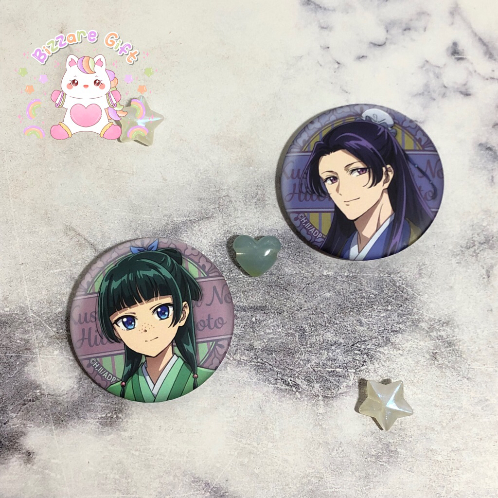 Pin THE PHARMACY DIARIES 5.8 ซม. Jinshi Maomao คู่รักอะนิเมะ