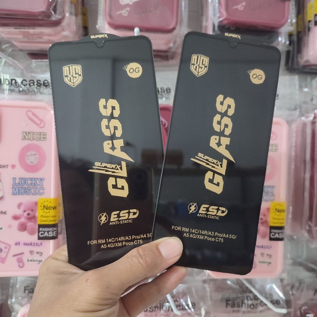 ฟิล์มกระจกนิรภัย STATIC REDMI 14C / POCO C75