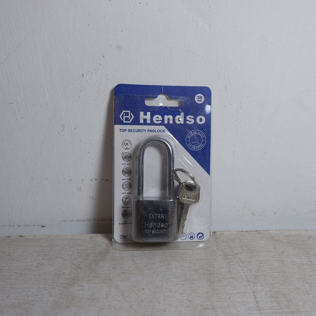 กุญแจ Squair Hendso 30mm, 40mm, 50mm, 60mm