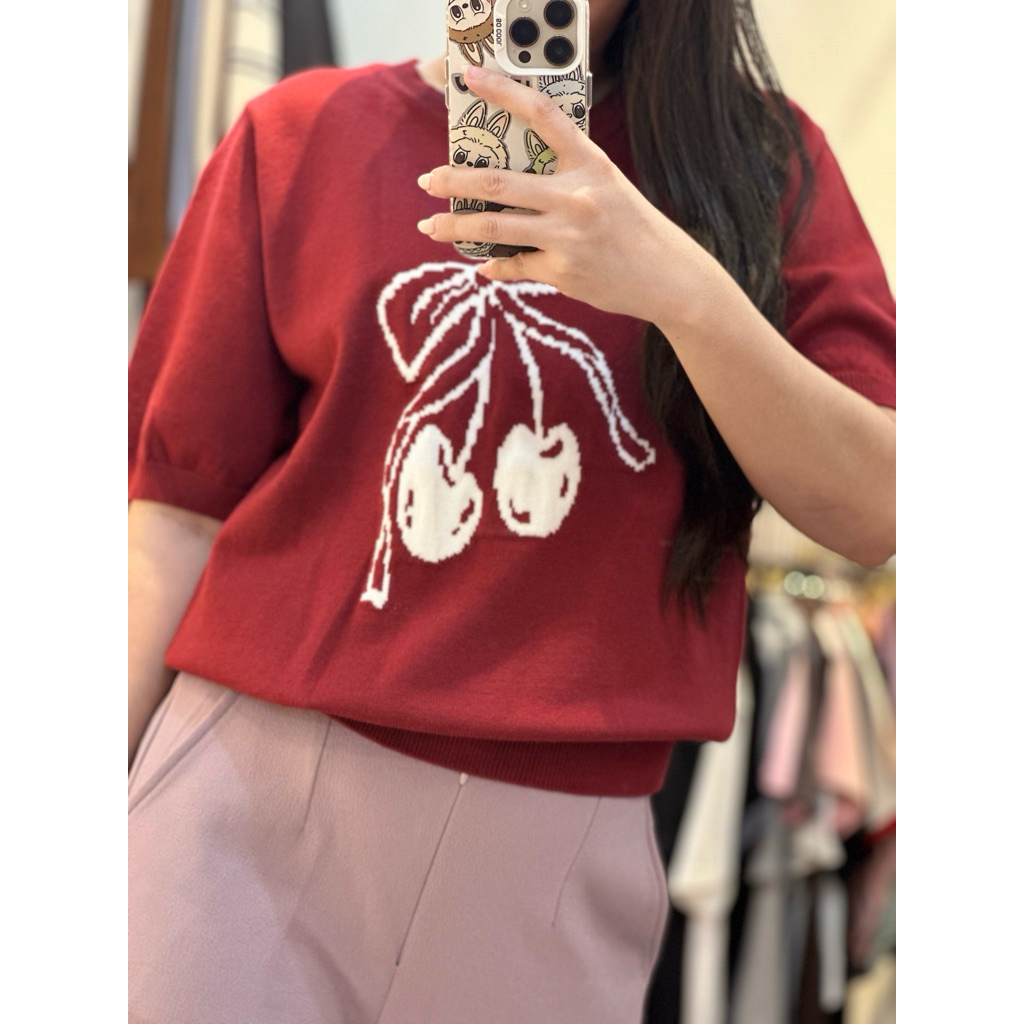 ONE K เสื้อถักนิตติ้งสําหรับผู้หญิงผู้ใหญ่