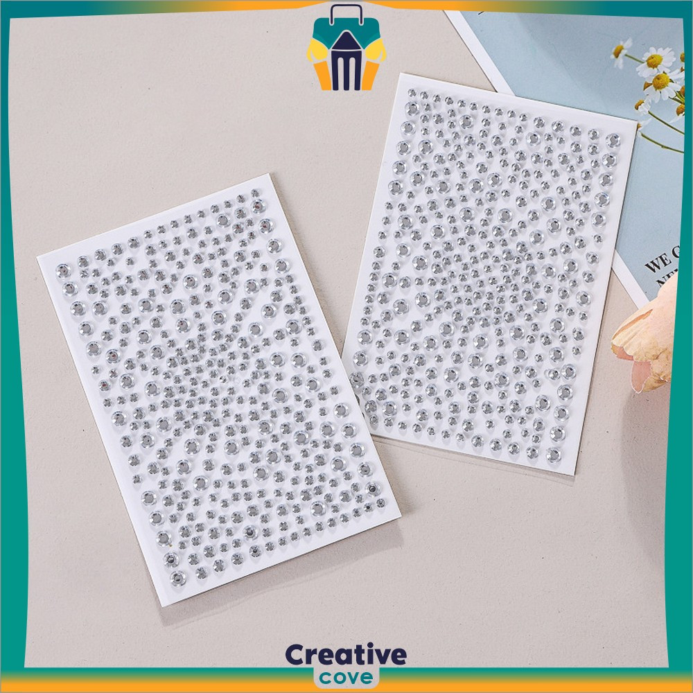 MATA Pearl Face Sticker Set / Makeup Eye Decorative Sticker Face Gem Crystal Sticker คอสเพลย์ Creati