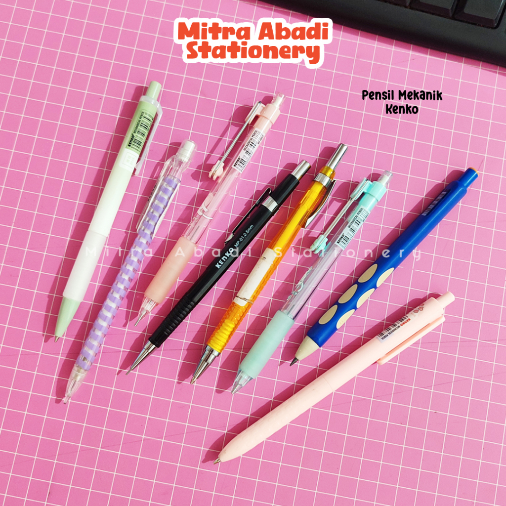 (1 ชิ้น) KENKO MECHANICAL PENCIL / MECHANICAL PENCIL CLICK SCHOOL CAMPUS OFFICE STATIONERY 0.50 2.0