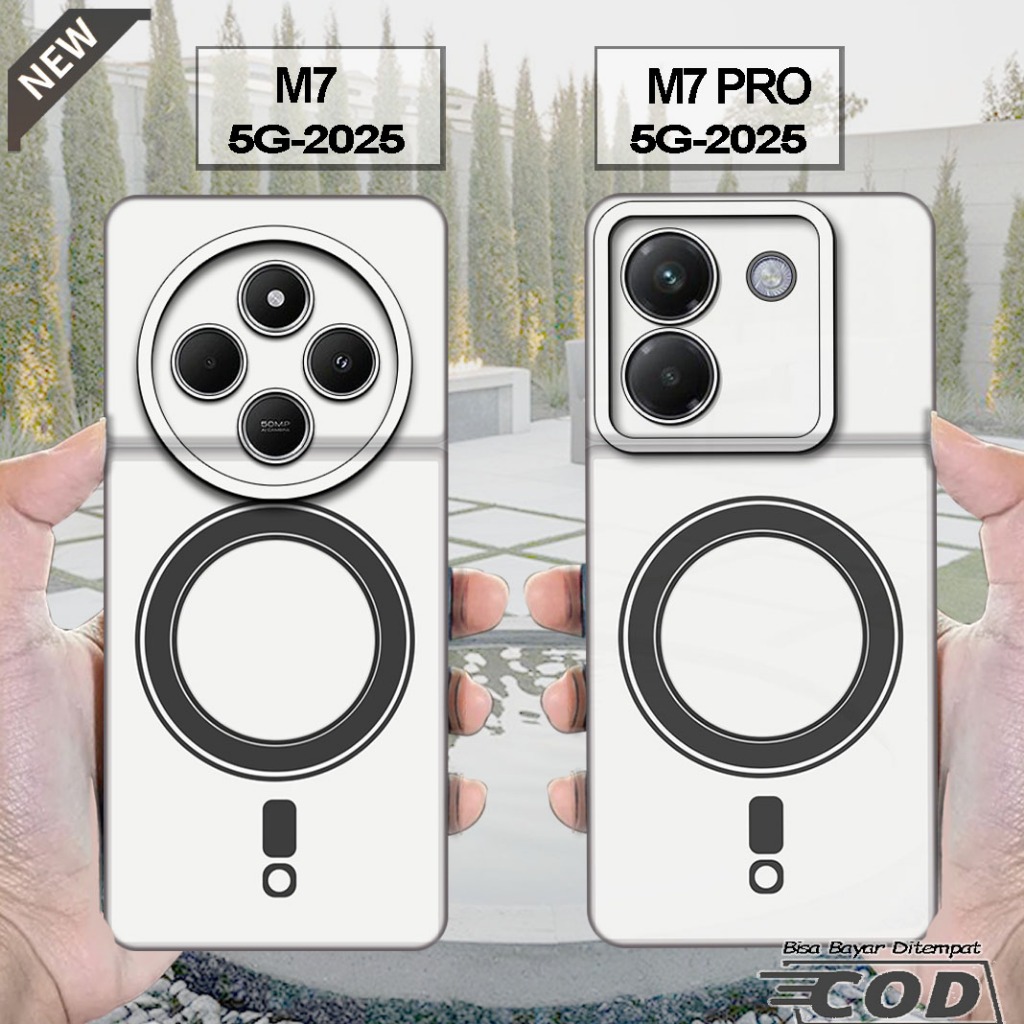 เคส Xiaomi POCO M7 2025 - Xiaomi POCO M7 PRO 2025 _เคสซิลิโคนสีดําใสสุดเท่ softcase