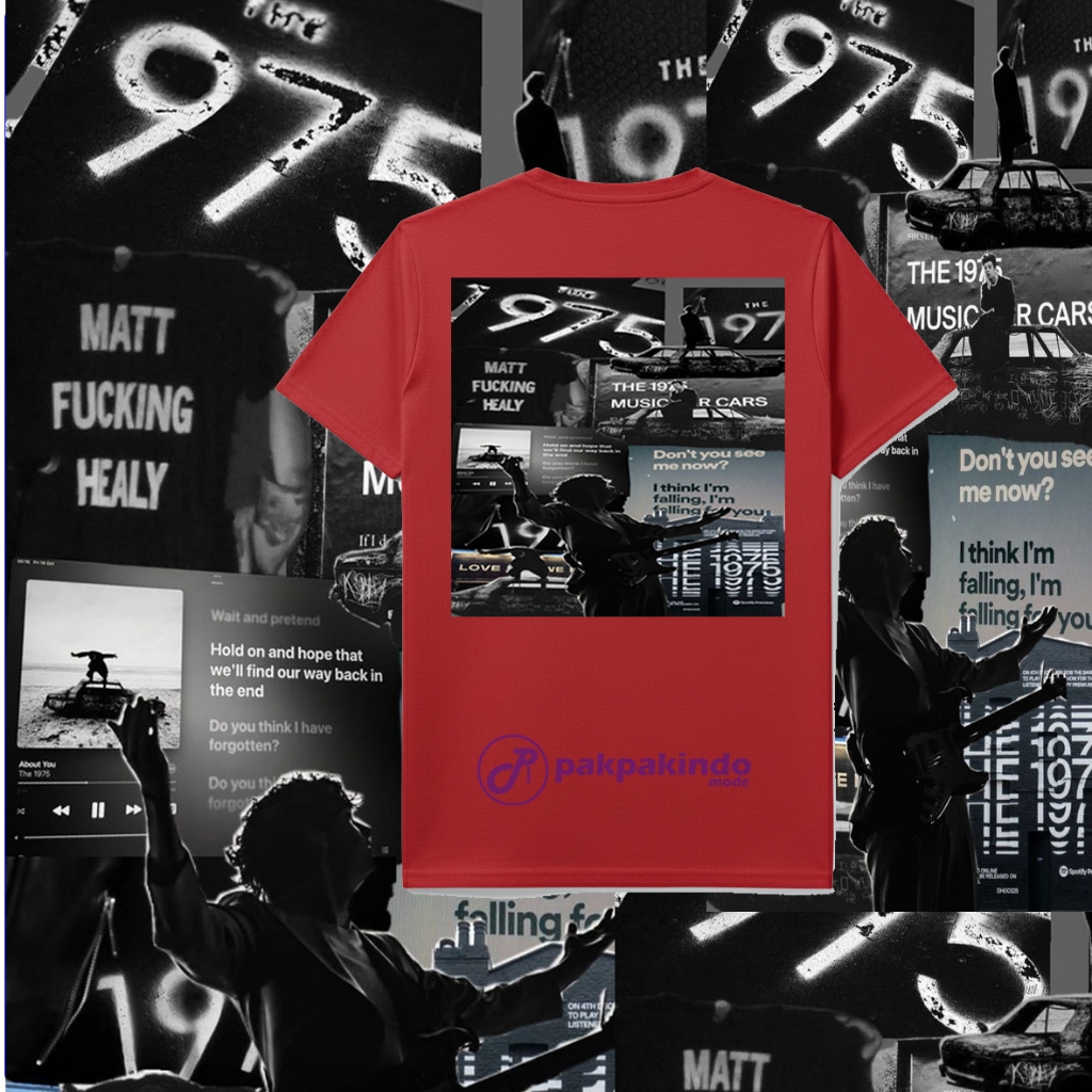 เสื้อยืด The 1975 Band Edition Premium Distro | สินค้าเพลง The 1975 | เสื้อยืดวงสุนทรียศาสตร์ 1975 -