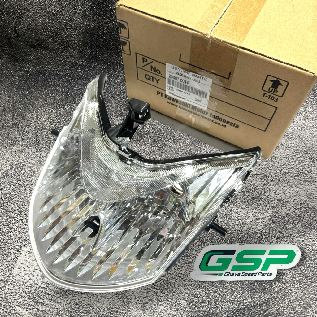 Kawasaki Zx130 Original ไฟหน้า Reflector 23007-0044 เลนส์ Comp Head Lamp