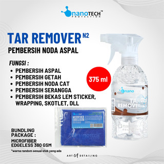 TAR REMOVER - nanoTECH PROTECTION - PEMBERSIH ASPAL - PEMBERSIH STICKER GETAH POHON SERANGGA LEM SKOTLET WRAPPING OVERSPRAY CAT - BUG & TAR REMOVER