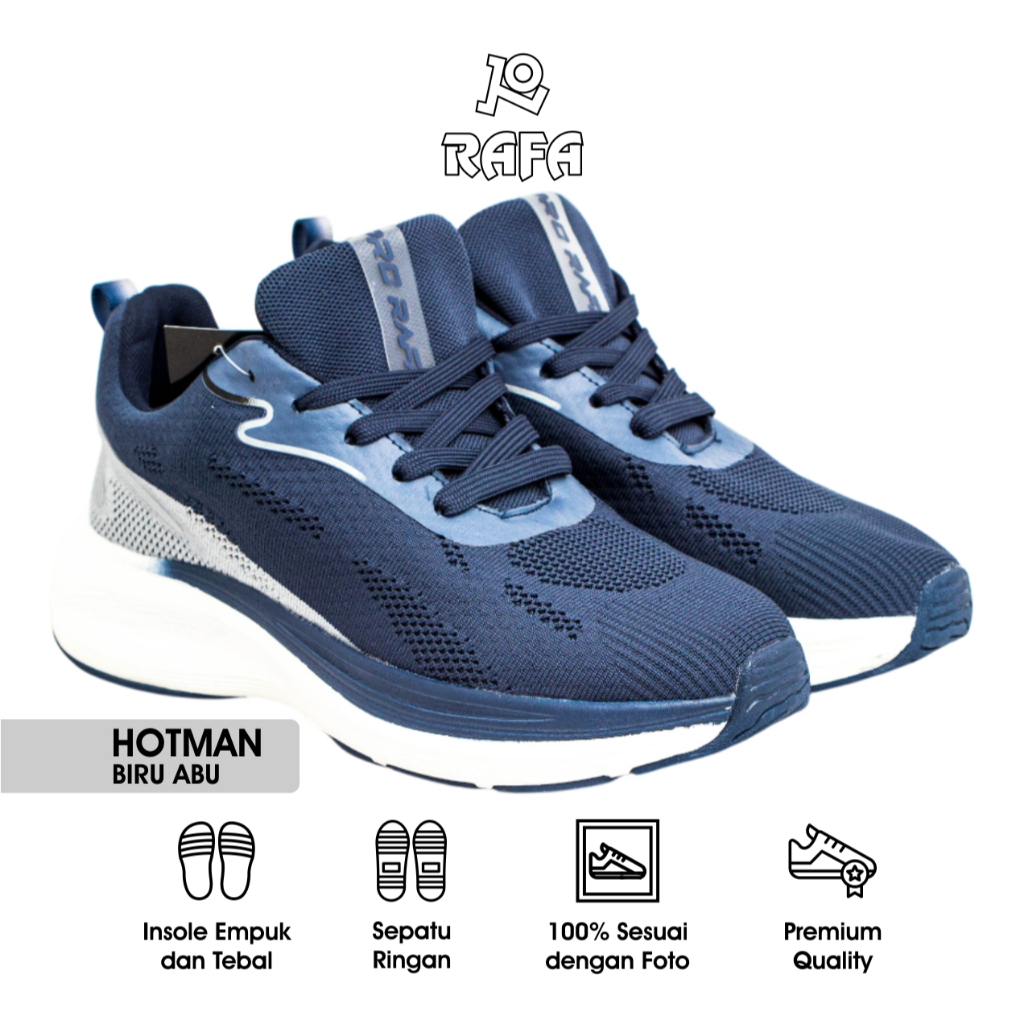 Rafa Hotman sneakers - รองเท้าผ้าใบลําลอง Unisex รองเท้า Rafa อินโดนีเซีย