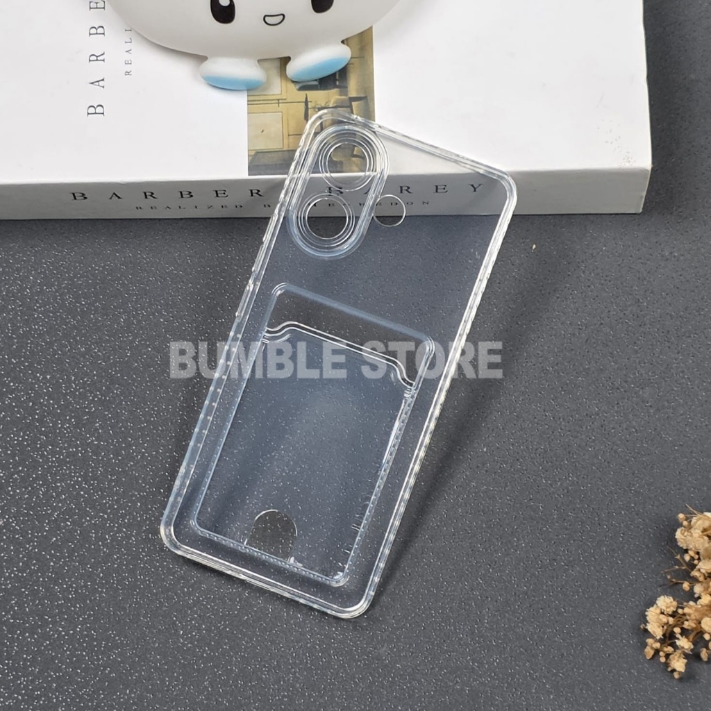 Bumble - Vivo V60 Vivo V60 Lite Softcase Clear Card Case Clear Card Slot Case Vivo V60 Vivo V60 Lite