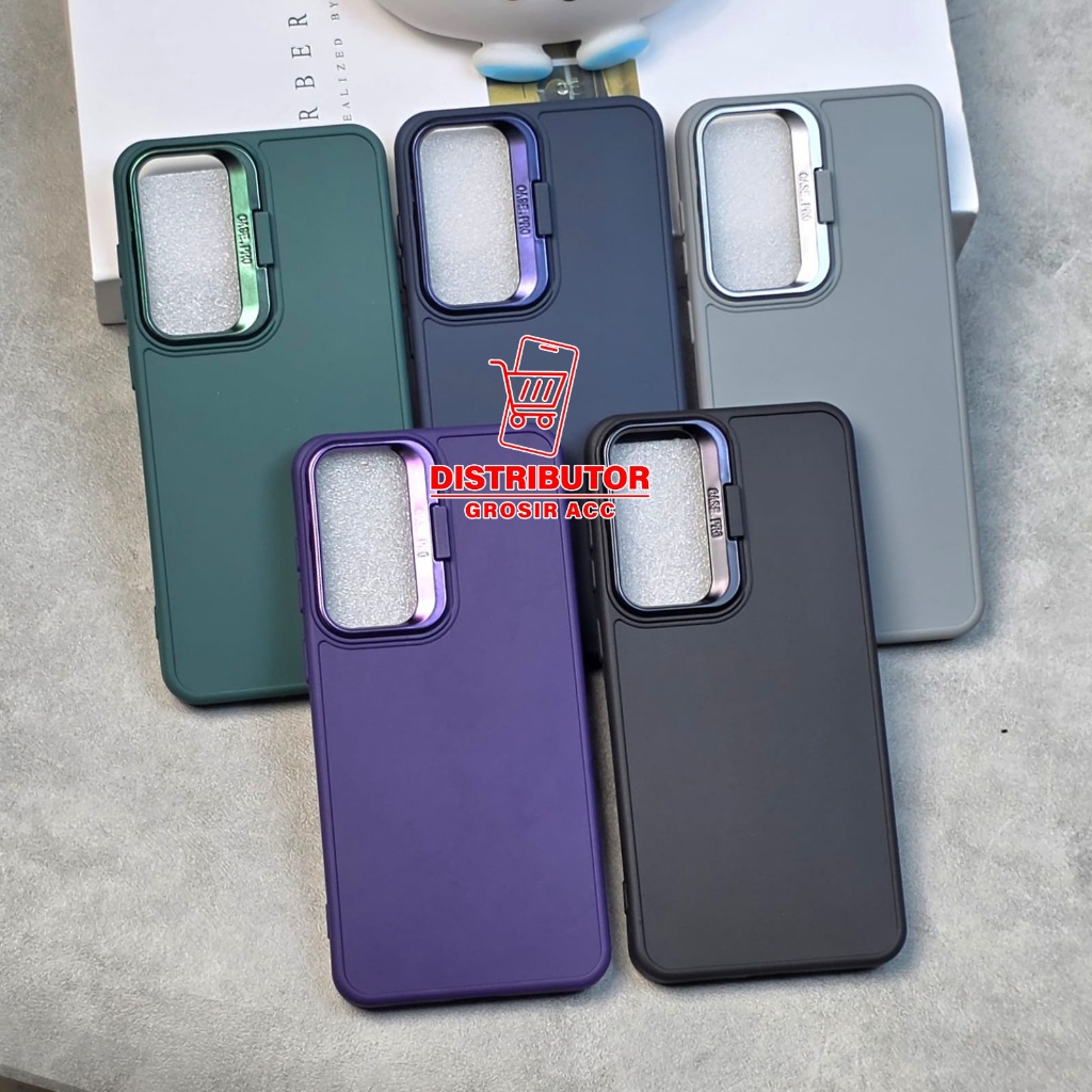 SAMSUNG S25 FE CASE MACAROON STAND เคสกล้อง KICKSTAND CAMERA SAMSUNG S25 FE
