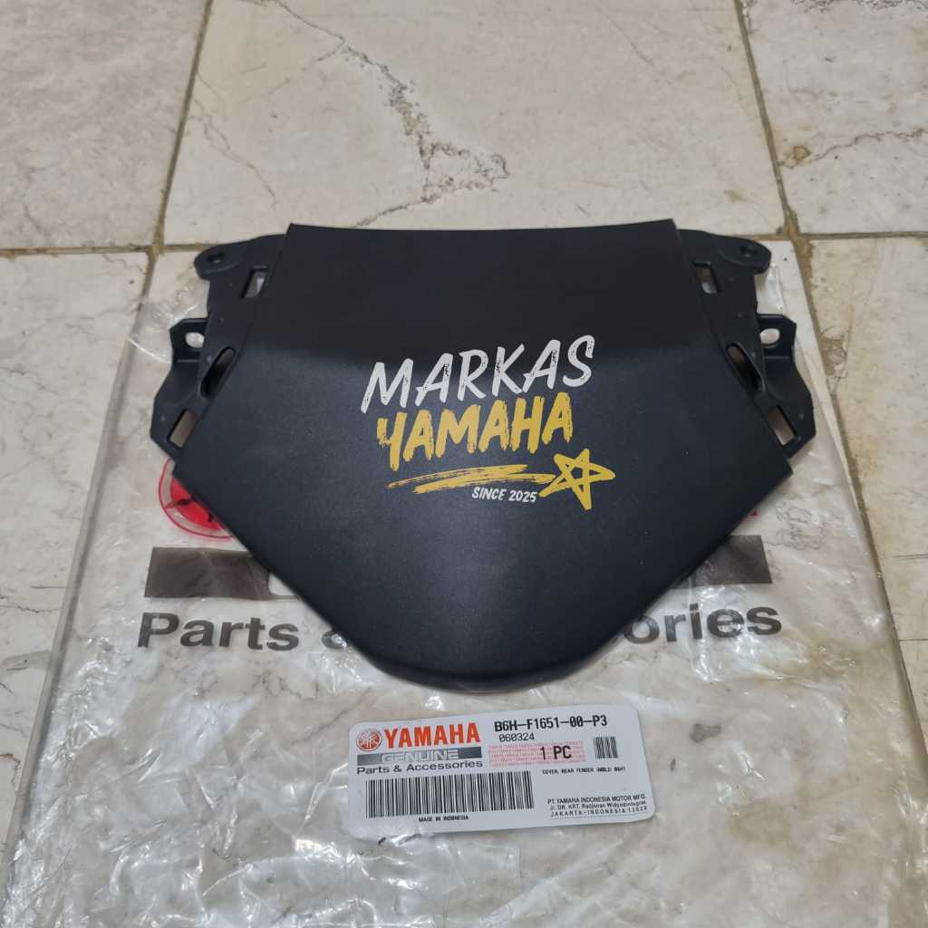 ฝาครอบการเชื่อมต่อด้านหลังสําหรับใหม่ Nmax N Max 155 สีดําด้าน Original B6H-F1651-00-P3 Original Yam