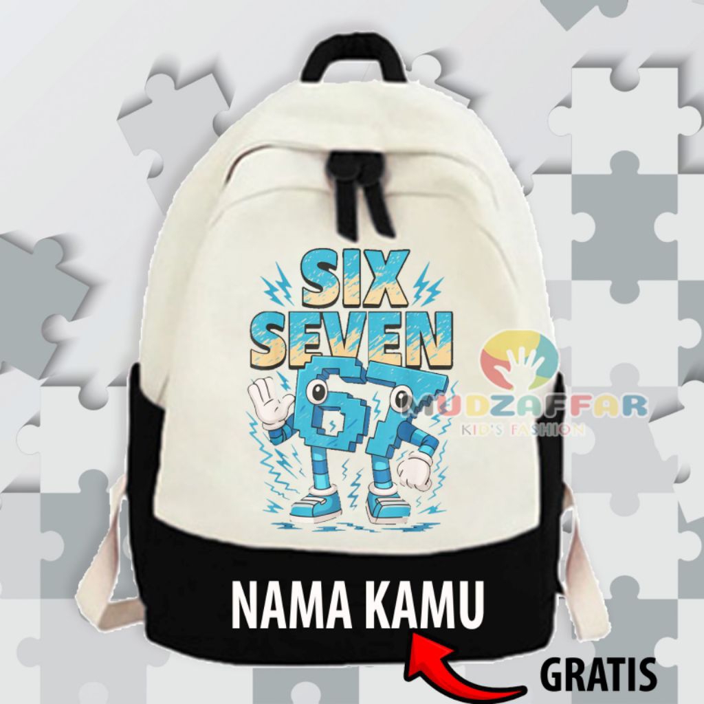 CHILDRENS BACKPACK 67 SIX SEVEN STEAL A BRAINROT CHILDRENS BACKPACK SIX SEVEN STEALT A BRAINROT