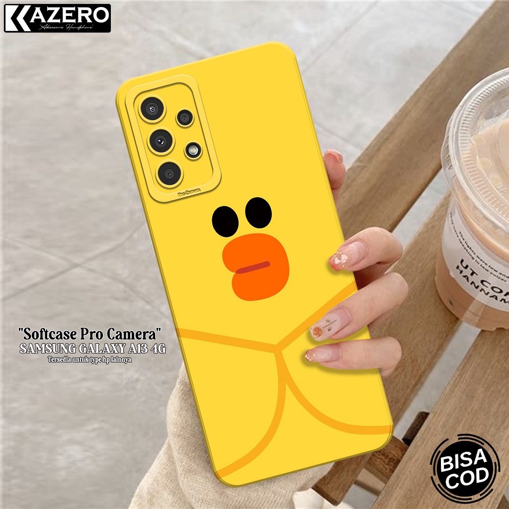 Samsung Galaxy A13 4G Softcase - Kazero Fashion Case Aesthetic - เคส Samsung Galaxy A13 4G - ตัวป้อง