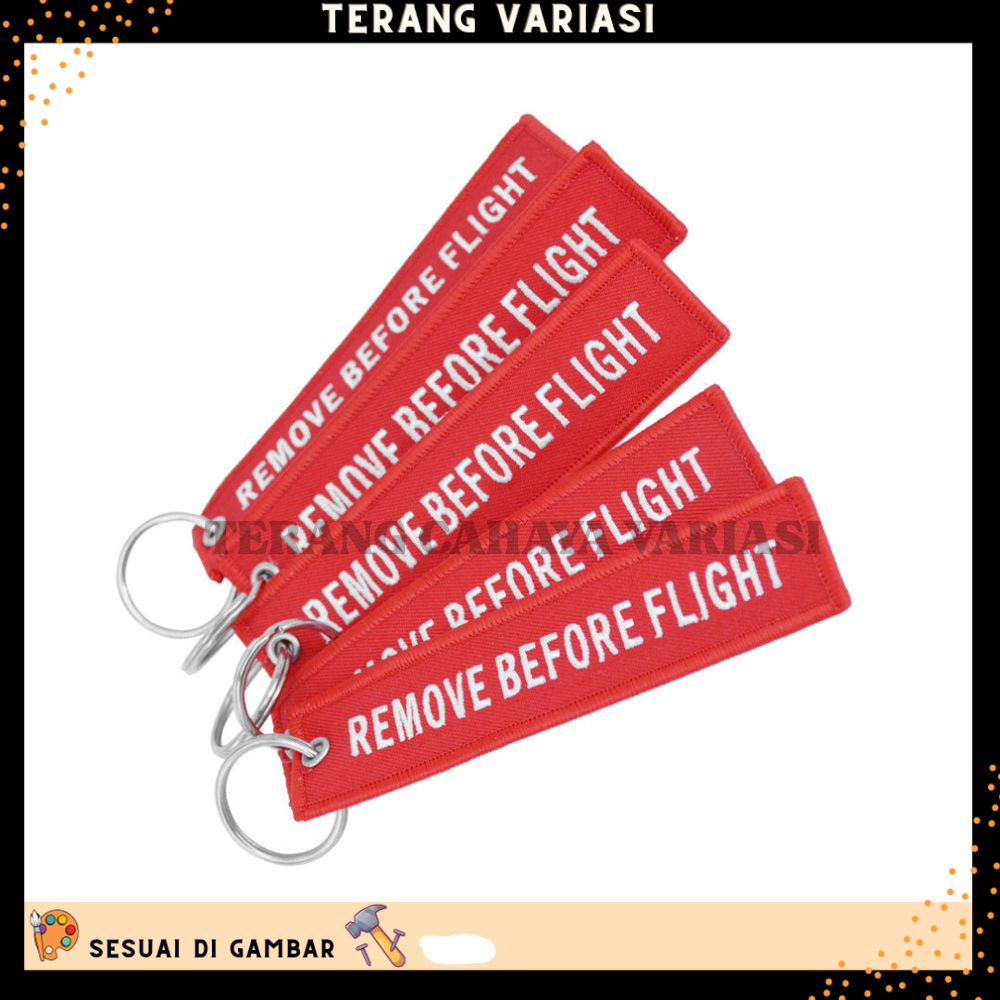 GUNDAN FASHION KEYCHAIN TAG REMOVE BEFORE FLIGHT