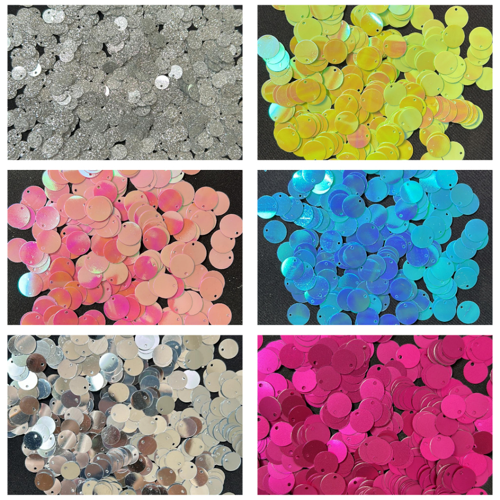 @10GRAM COLOR DOLLAR COIN SEQUINS 6ML/10ML/14ML/16ML