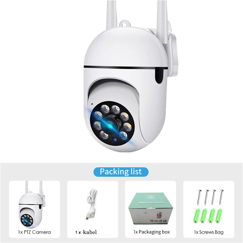 ALLGER กล้องวงจรปิด V380 PRO Y33 กล้องวงจรปิด