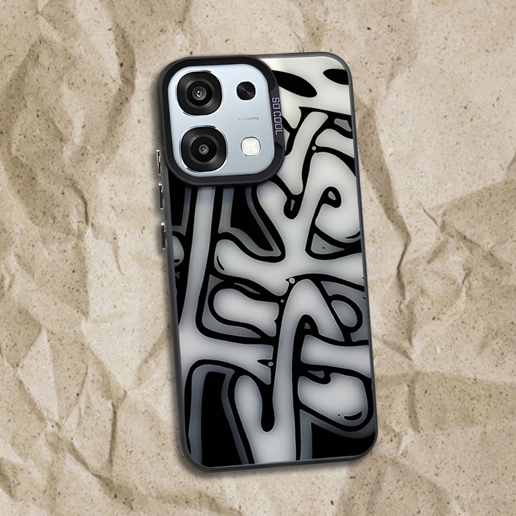 RN23 St*sy Aesthetic Case Oppo A6 Pro กระดานแข็งขอบนุ่ม