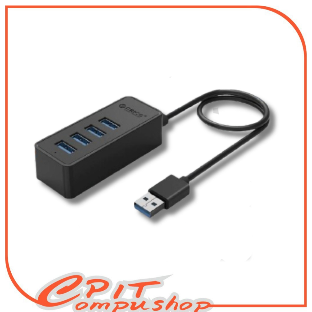 ORICO W5P-U3 USB3.0 Desktop HUB - สีดํา 1m