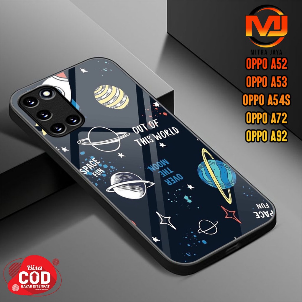 OPPO A52 / A53 / A54S / A72 / A92 Case - Mitra Jaya - Fashion Case Magical Space Casing Hp Case Soft