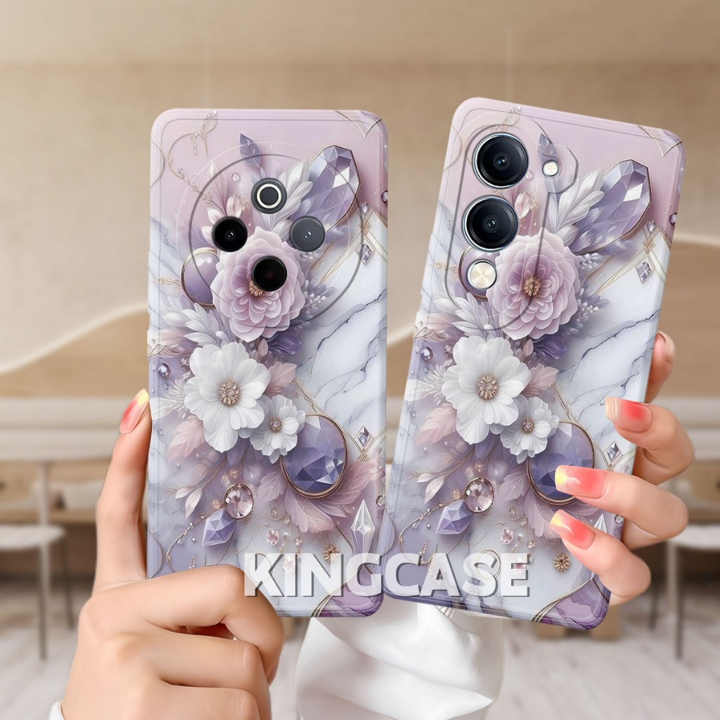 IQOO Z10 Case - IQOO Z10 LITE - VIVO Y400 Fashion Case Softcase Macaron Protect Camera Kesing Hp Cas